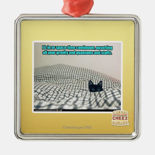 宇宙時間連続体 メタルオーナメント (正面)