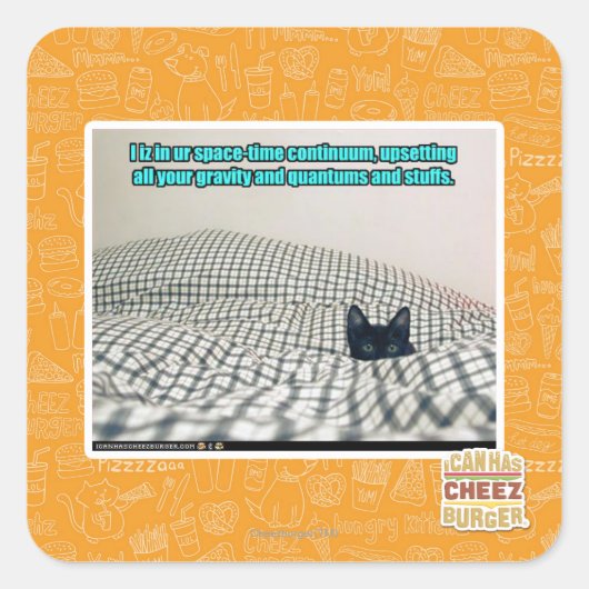 宇宙時間連続 スクエアシール (正面)