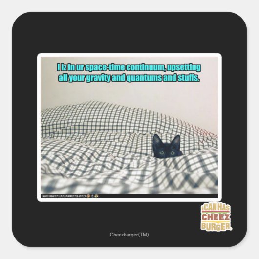 宇宙時間連続 スクエアシール (正面)