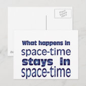 宇宙時間 ポストカード (正面/裏面)