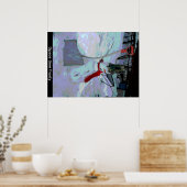 宇宙時霜の降りた ポスター (キッチン)