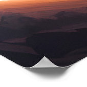 宇宙景観と惑星宇宙 ポスター (角)