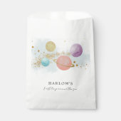 宇宙最初の日のまわりにのパーティー フェイバーバッグ (正面)