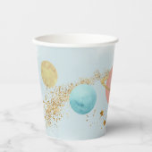 宇宙最初の日のまわりにのパーティー 紙コップ (正面)