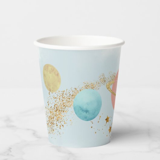 宇宙最初の日のまわりにのパーティー 紙コップ