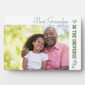 宇宙最高のにおじいちゃん写真 フォトプラーク (正面)