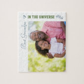 宇宙最高ののおじいちゃん – 写真カスタム写真 ジグソーパズル (縦)