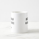 宇宙最高のの彼氏おもしろマグカップ コーヒーマグカップ (中央)