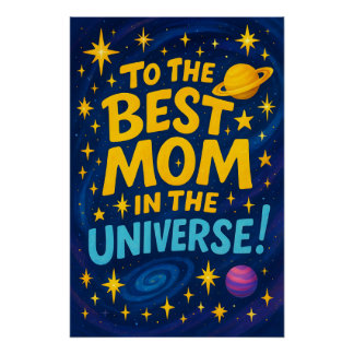 宇宙最高のの母 – Cosmic Mother's Day ポスター