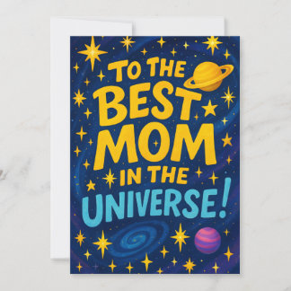 宇宙最高のの母 – Cosmic Mother's Day 招待状