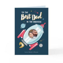 宇宙最高のの父の日のカード