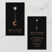 *~*宇宙月の宇宙シャーマン月のトテム 名刺 (正面/裏面)