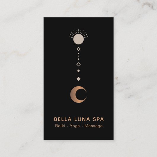 *~*宇宙月の宇宙シャーマン月のトテム 名刺 (正面)