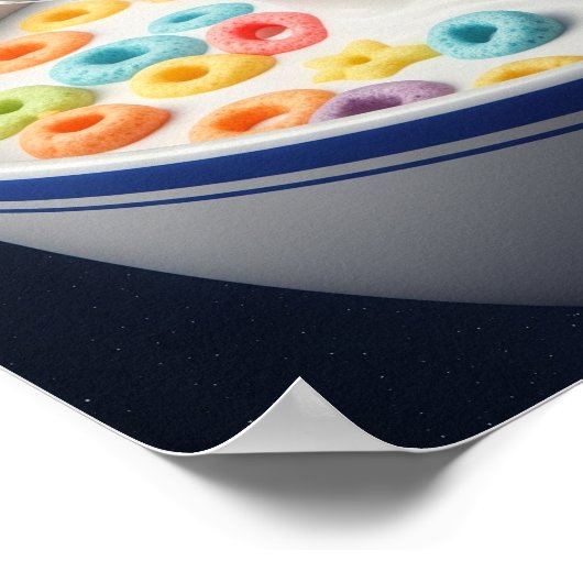 宇宙服の猫 ポスター (角)