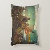 宇宙枕を交差させるワシントン州 アクセントクッション (正面(垂直))