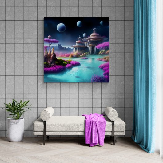 宇宙構造 キャンバスプリント