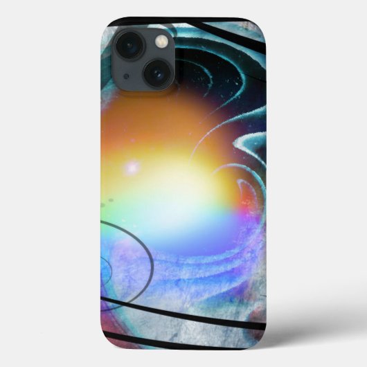 宇宙歪み抽象iPad Airケース Case-Mate iPhoneケース (裏面)