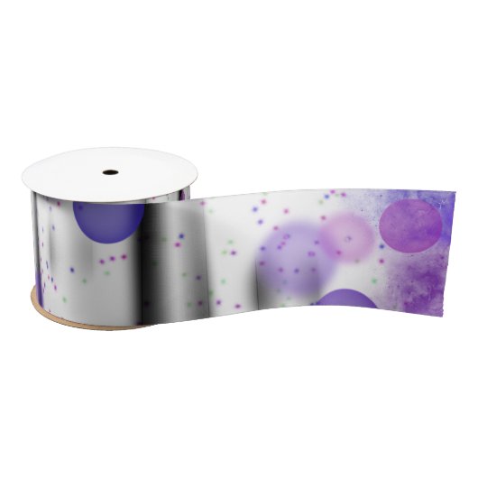 宇宙気泡流 サテンリボン (リール)