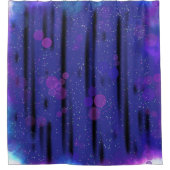 宇宙気泡流 シャワーカーテン (正面)