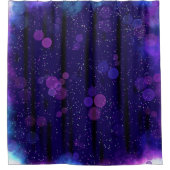 宇宙気泡流 シャワーカーテン (正面)