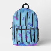 宇宙気泡流 プリントバックパック (正面)