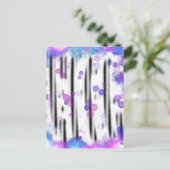 宇宙気泡流 ポストカード (スタンド正面)