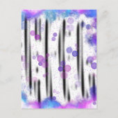 宇宙気泡流 ポストカード (正面)