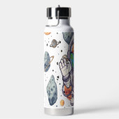 宇宙水ボトル宇宙をテーマにした水分補給 ウォーターボトル (右面)
