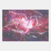 宇宙水彩包み紙シート ラッピングペーパーシート (正面3)