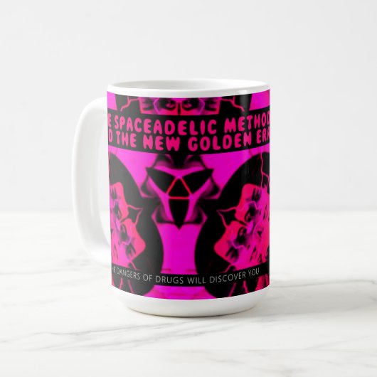 宇宙法と新しい黄金時代 コーヒーマグカップ (正面左)