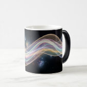 宇宙波銀河系光抽象芸術 モーフィングマグカップ (正面右)