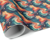 宇宙波 ラッピングペーパー (ロールコーナー)