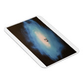 宇宙泳ぐ人冷蔵庫用マグネット マグネット (右側)