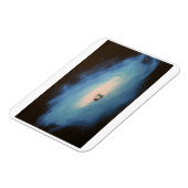 宇宙泳ぐ人冷蔵庫用マグネット マグネット (左側)