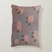 宇宙浮動羊 アクセントクッション (裏面(縦))