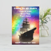 宇宙海賊パーティーへの招待 招待状 (スタンド正面)