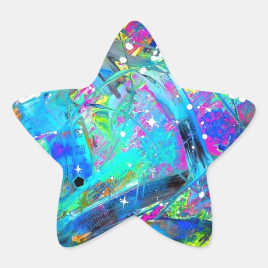 宇宙液 星シール (正面)