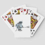 宇宙清掃員吹き付け星Sci-Fi宇宙飛行士 トランプ (裏面)