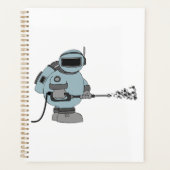 宇宙清掃員吹き付け星Sci-Fi宇宙飛行士 プランナー手帳 (正面)
