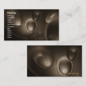 宇宙減数分裂 名刺 (正面/裏面)