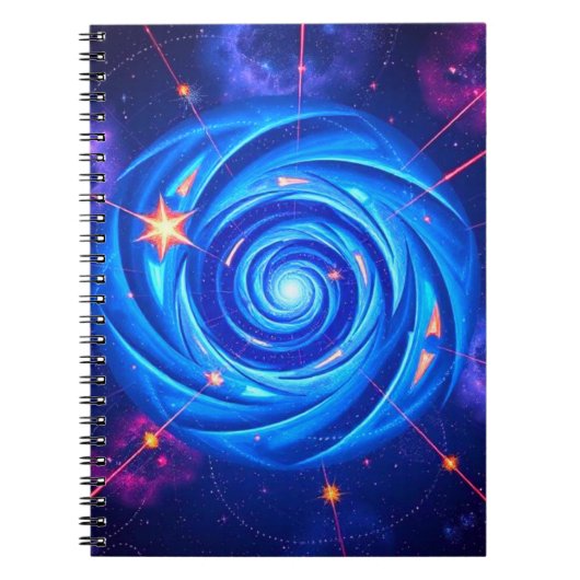 宇宙渦巻きノート | 星書の間で ノートブック (正面)