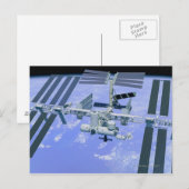 宇宙測点の国際的モデル ポストカード (正面/裏面)