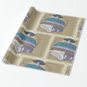 宇宙測点スケッチ ラッピングペーパー (アンロールド)