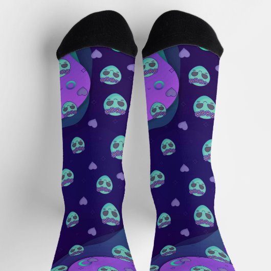 宇宙溝 ソックス (上部)