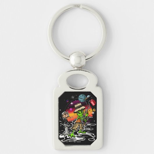 宇宙漁師 キーホルダー (正面)