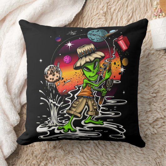 宇宙漁師 クッション (ブランケット)