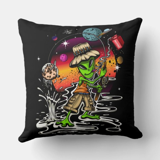 宇宙漁師 クッション (裏面)