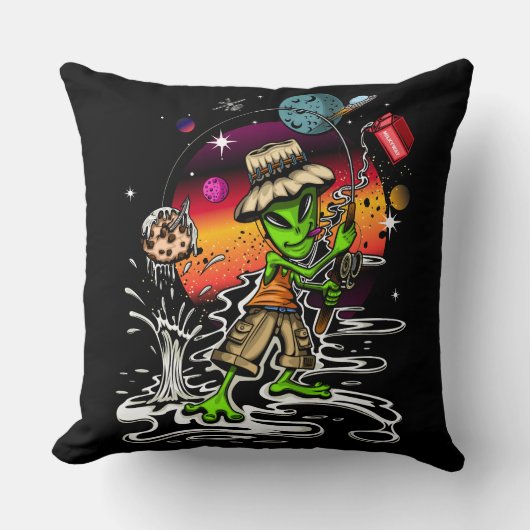 宇宙漁師 クッション (正面)