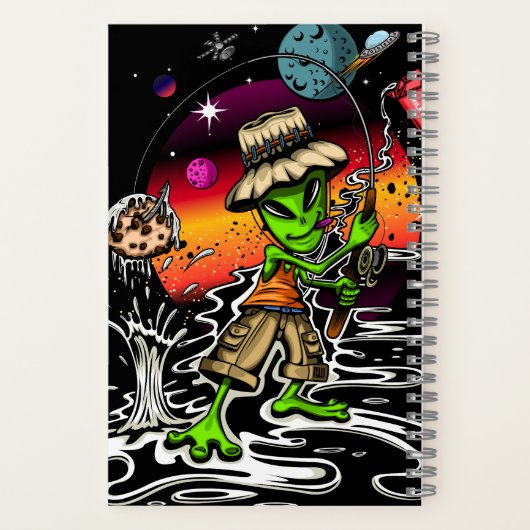 宇宙漁師 ノートブック (裏面)