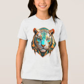 「宇宙潮に乗る」 トライブレンドＴシャツ (正面)